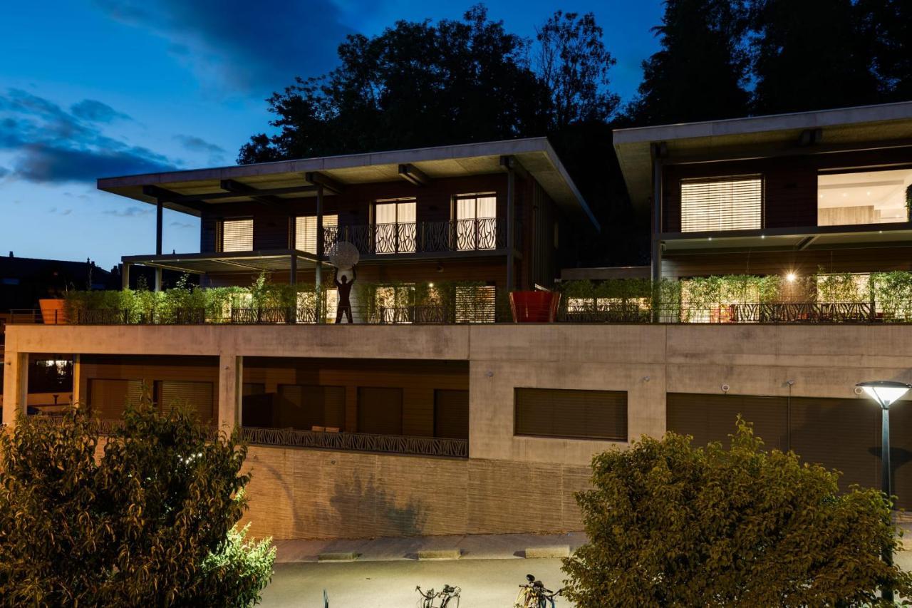 Le Kube - Appartements De Prestige Au Centre D'Annecy Bagian luar foto