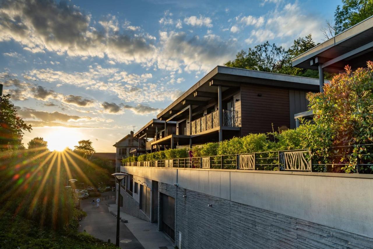 Le Kube - Appartements De Prestige Au Centre D'Annecy Bagian luar foto