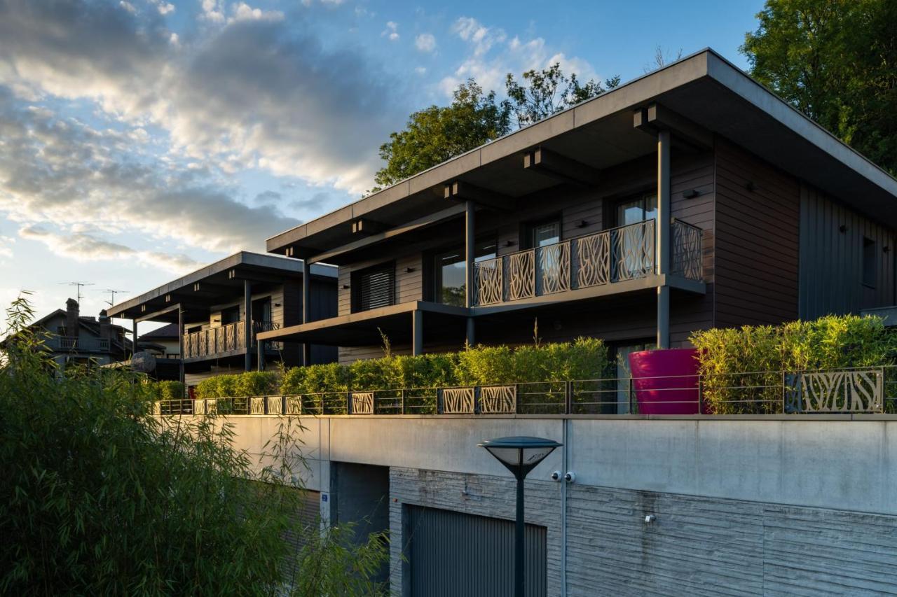 Le Kube - Appartements De Prestige Au Centre D'Annecy Bagian luar foto